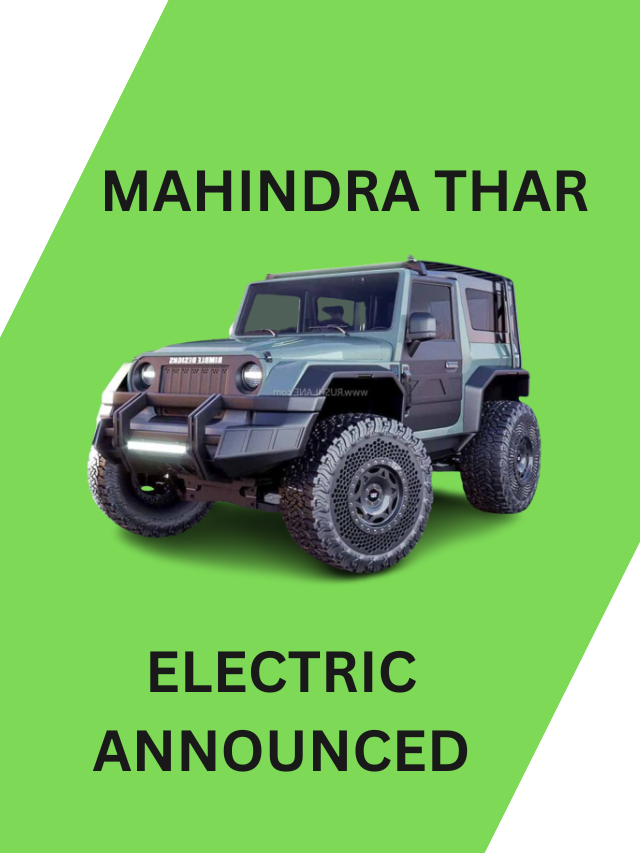Mahindra Thar EV-  Launch Date , Price , Features and Specifications