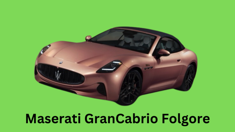 Maserati GranCabrio Folgore