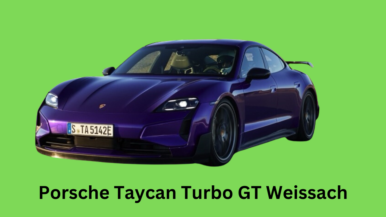 Porsche Taycan Turbo GT.